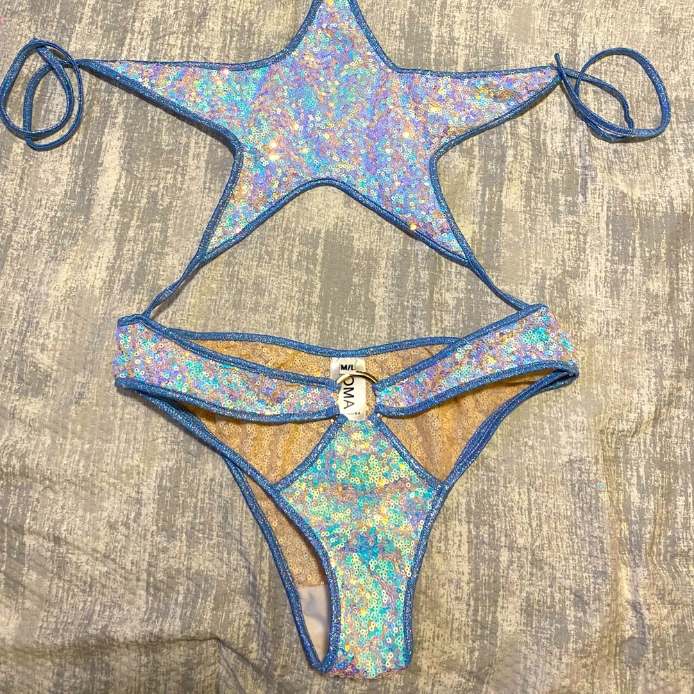 Dolls kill Sequins bikini swimsuit